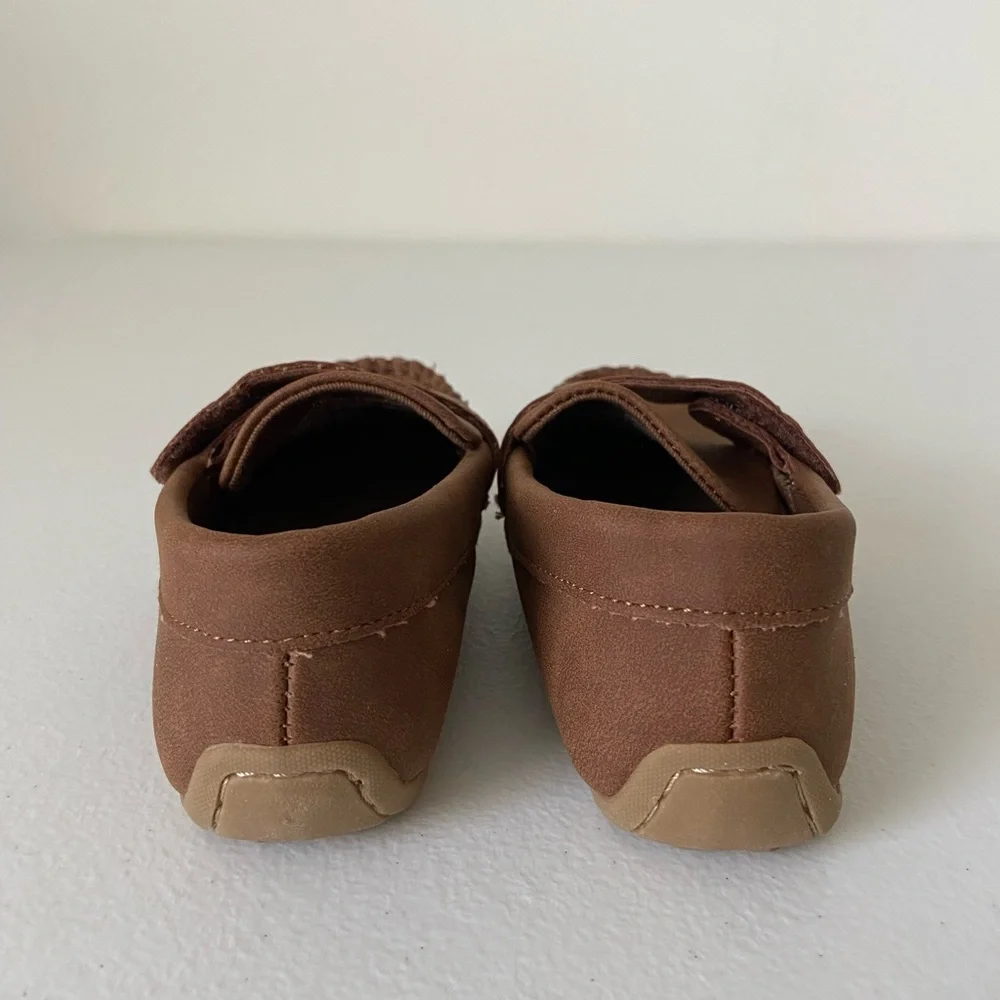 NWOT | Cat & Jack boy’s slip on velcro loafers size 8 - Picture 3 of 7